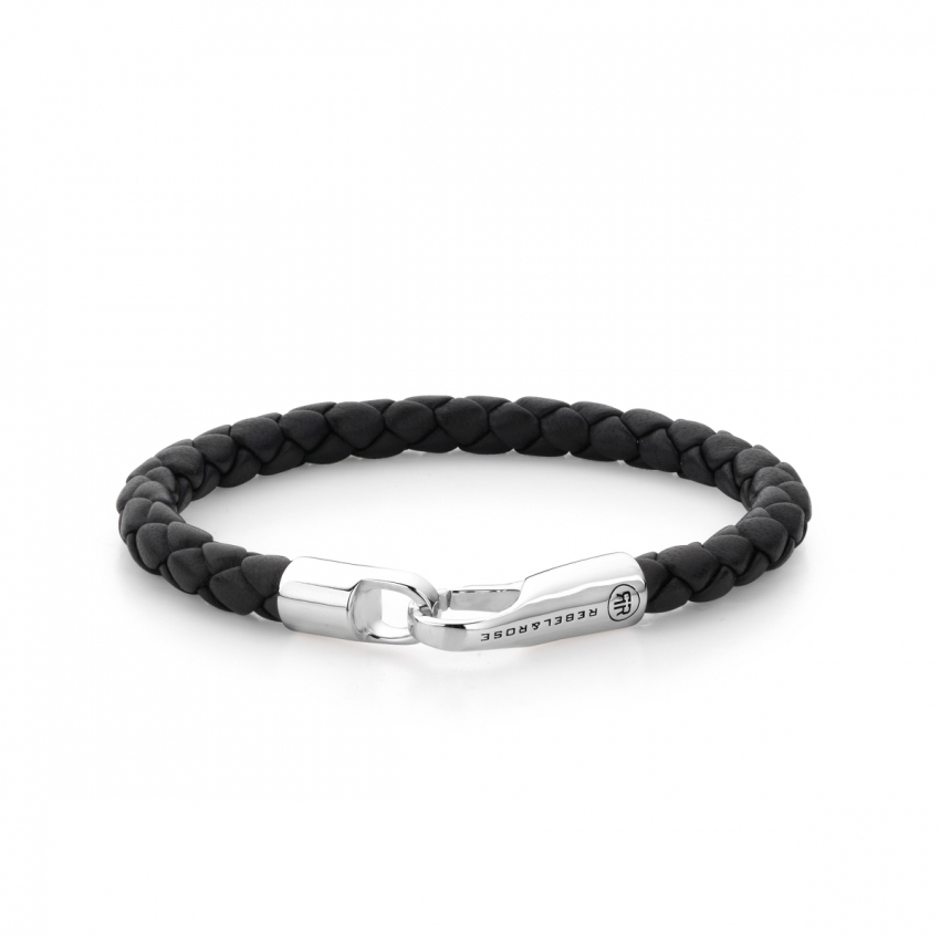 Round Braided Hook Black Round Braided Hook Black