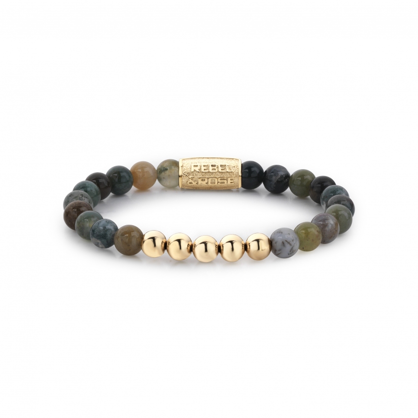 Indian Summer - 6mm - yellow gold plated Indian Summer - 6mm - yellow gold plated