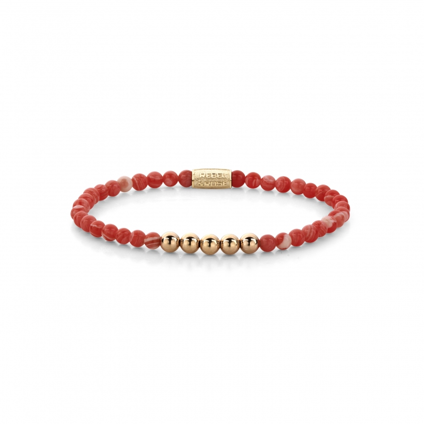Coral Beach - 4mm - rose gold colored Coral Beach - 4mm - rose gold colored
