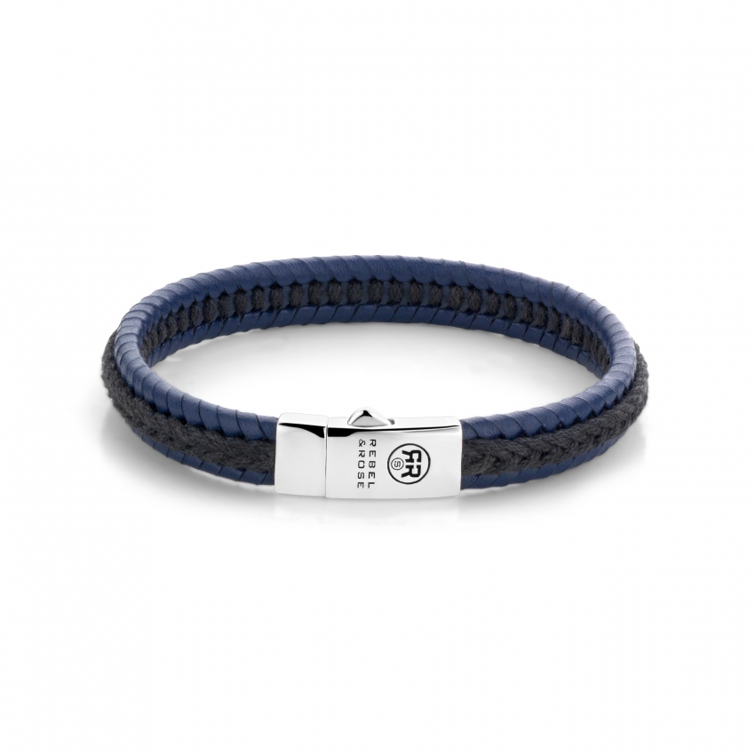 Dual Twisted Black-Blue Dual Twisted Black-Blue