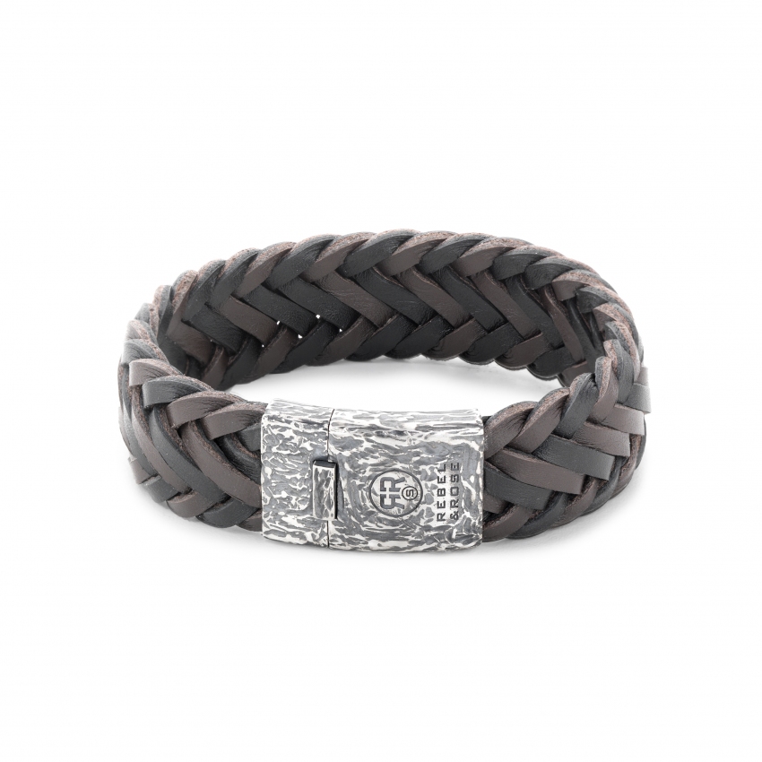 Big Braided Raw Vintage Black-Earth Big Braided Raw Vintage Black-Earth