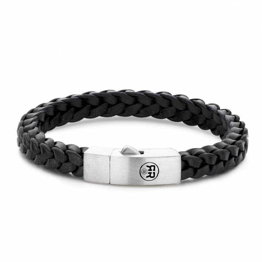 Braided Square 925 Black Braided Square 925 Black