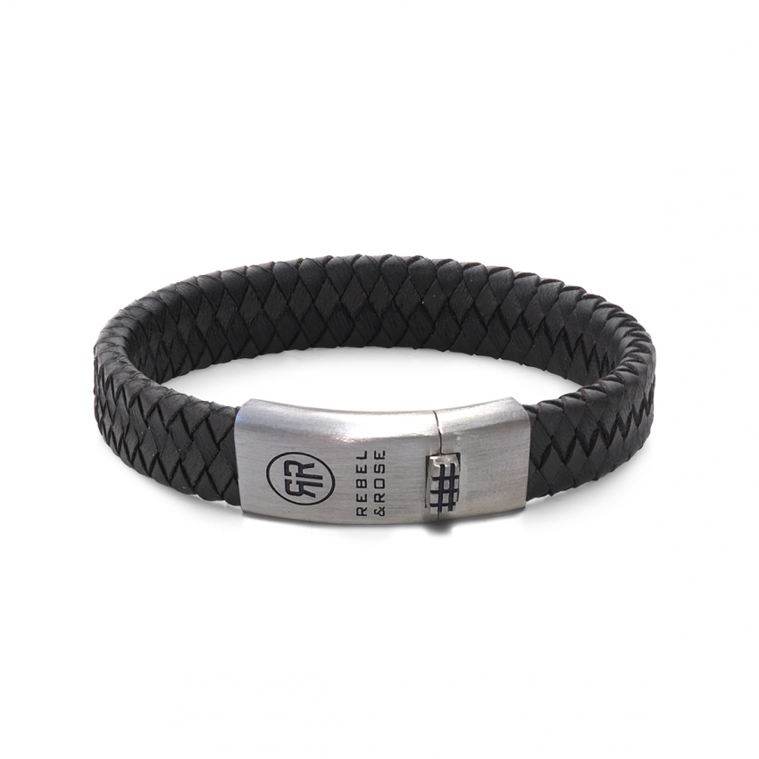 Braided Flat 925 Black-Earth Braided Flat 925 Black-Earth