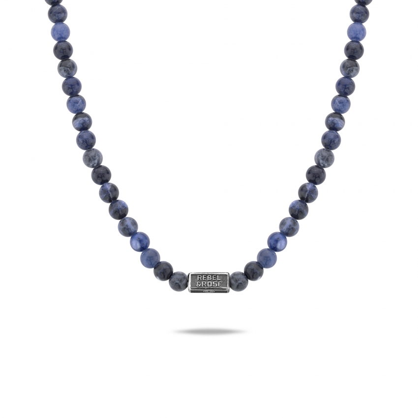 Necklace Midnight Blue - 6mm Necklace Midnight Blue - 6mm