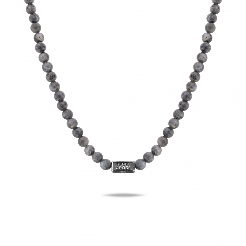 Necklace Grey Seduction - 6mm Necklace Grey Seduction - 6mm