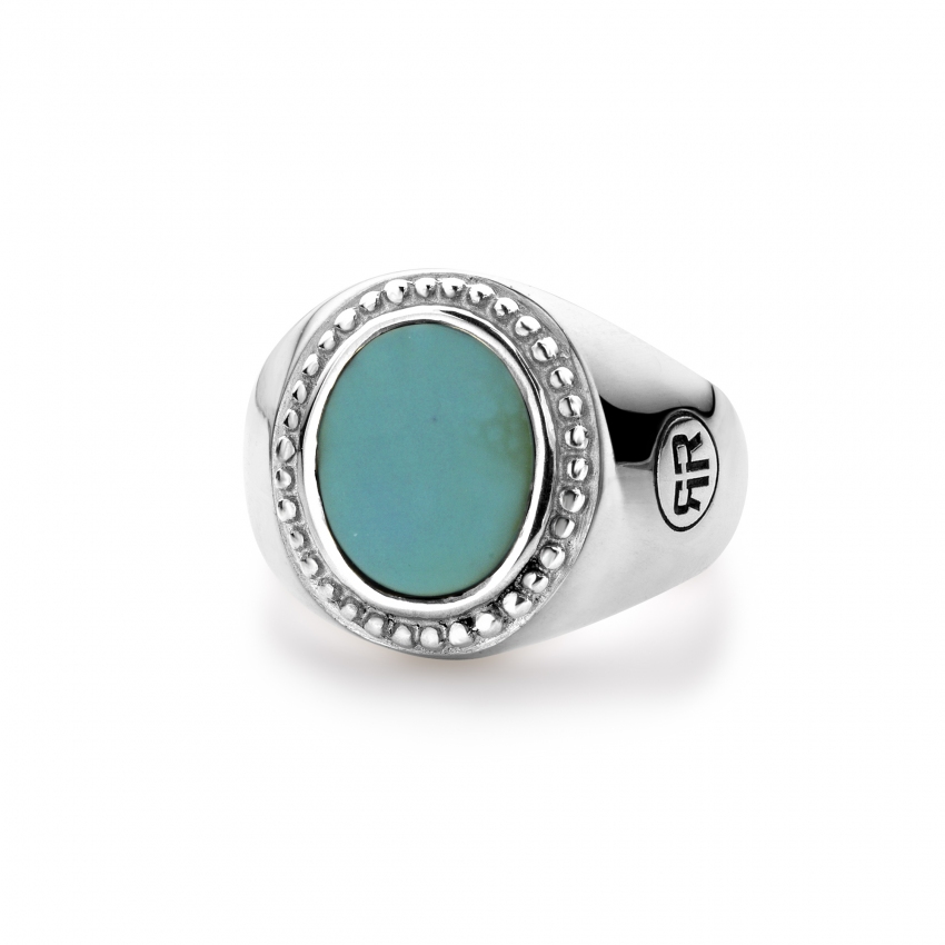 Ring Women Oval Turquois Ring Women Oval Turquois