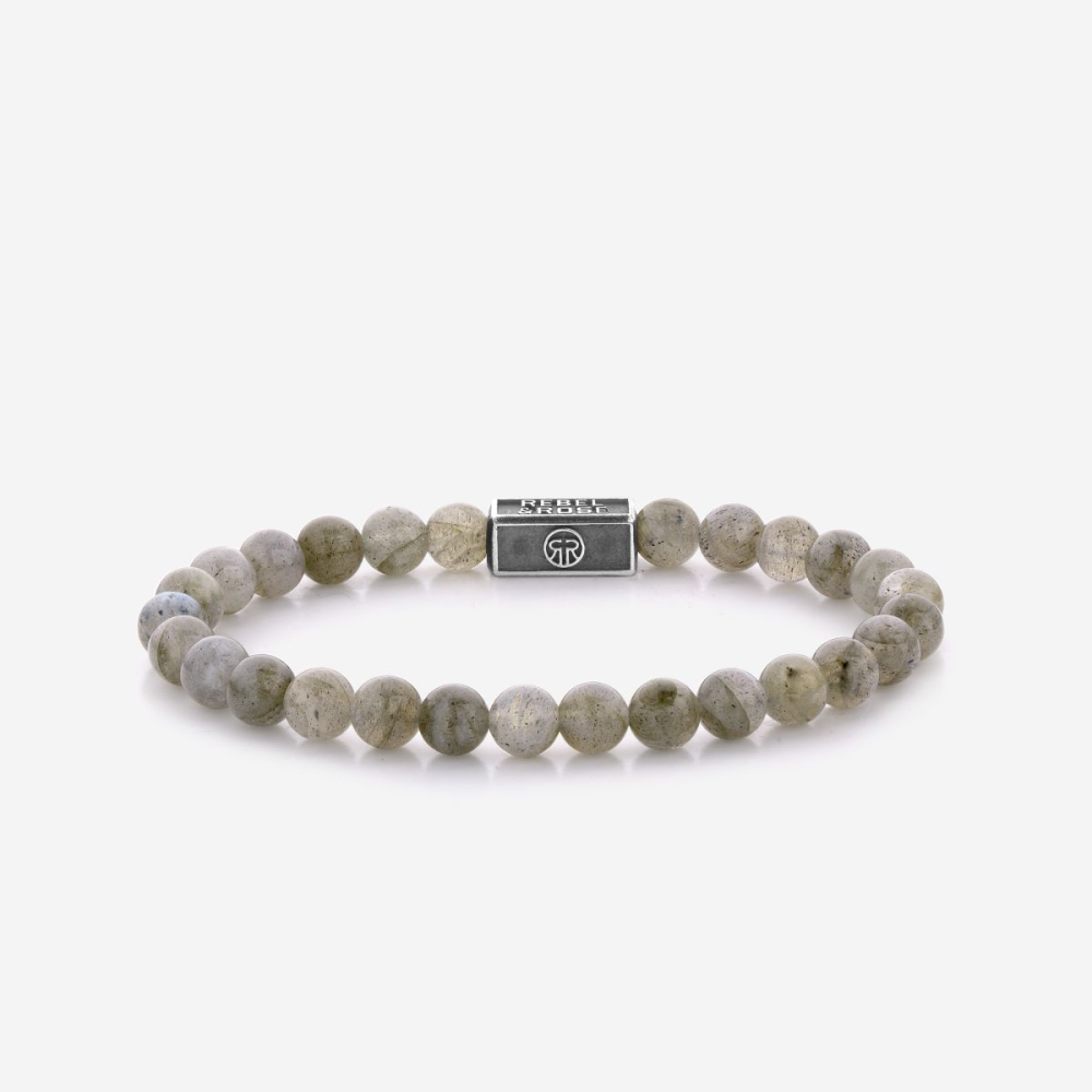Silverbead - Labradorite Shield 925 - 6mm