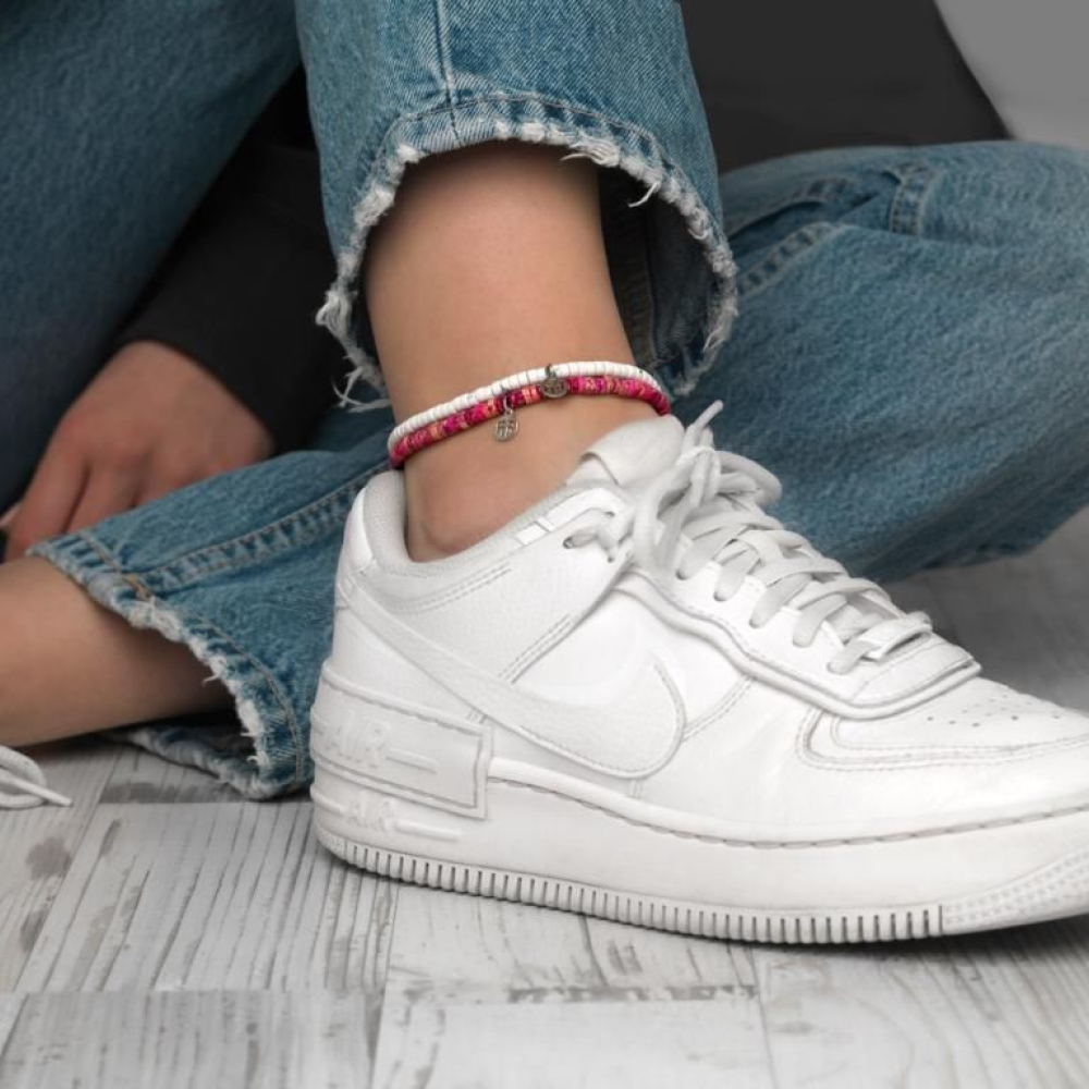 Anklets - Anklet Slices Virgin White - 4mm