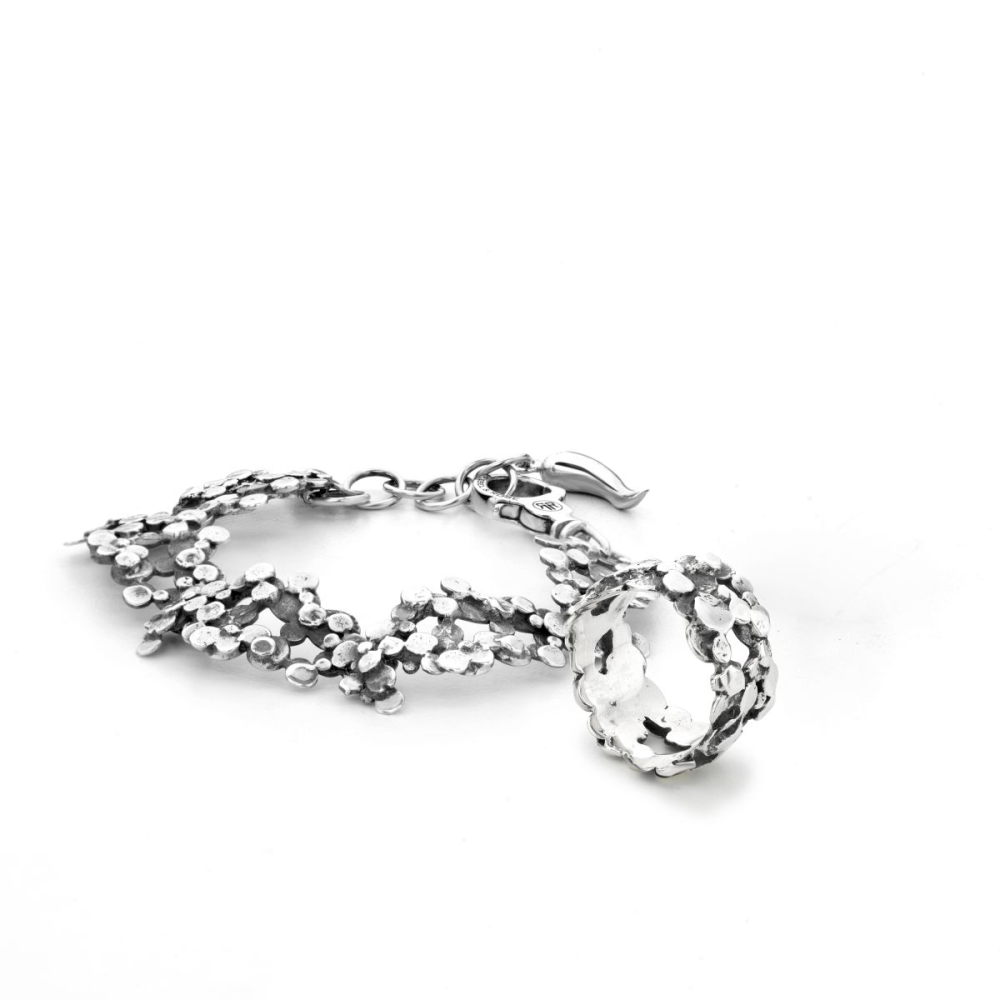 Sterling Silver Line - Dots & Dots