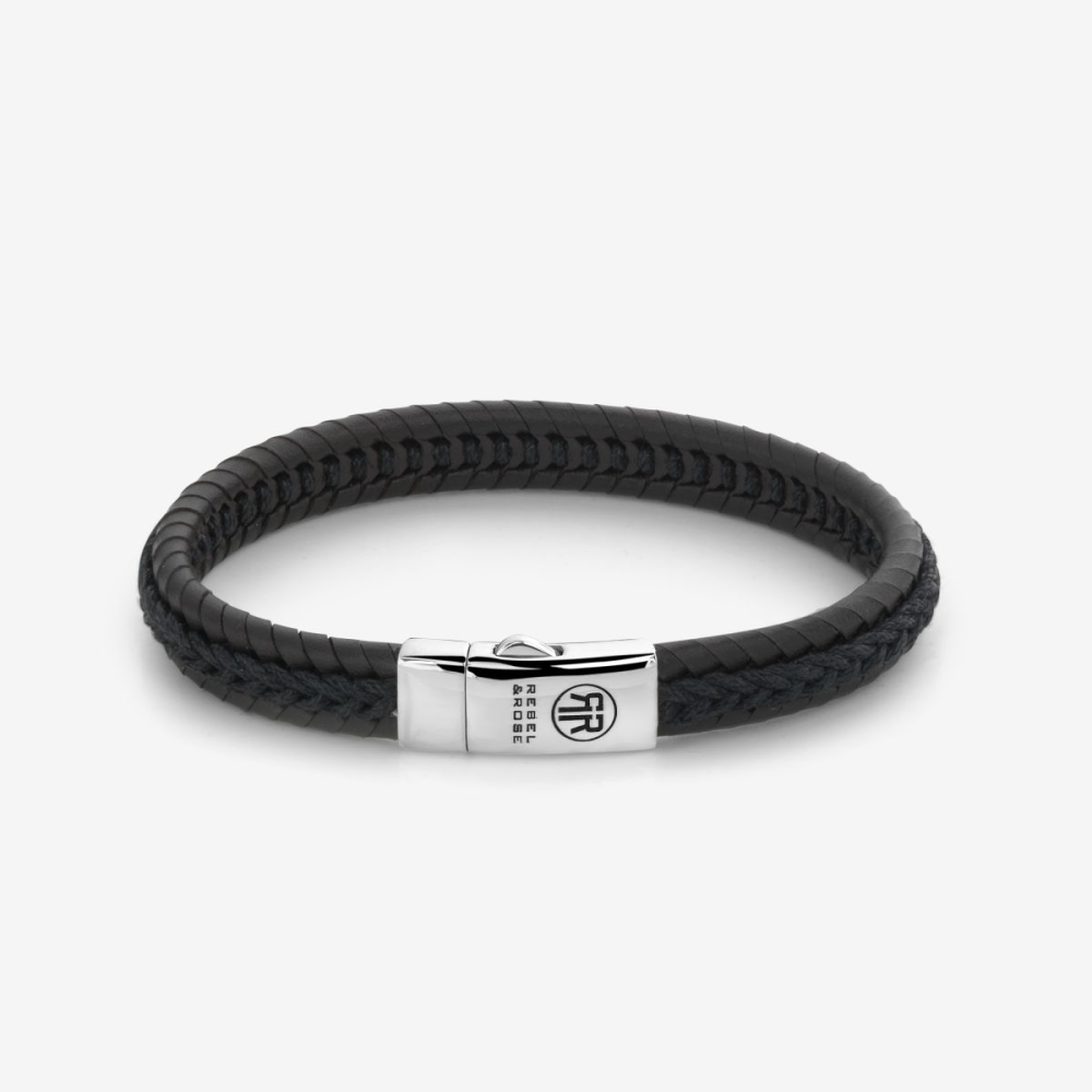Absolutely Leather - Dual Twisted I Black-Earth