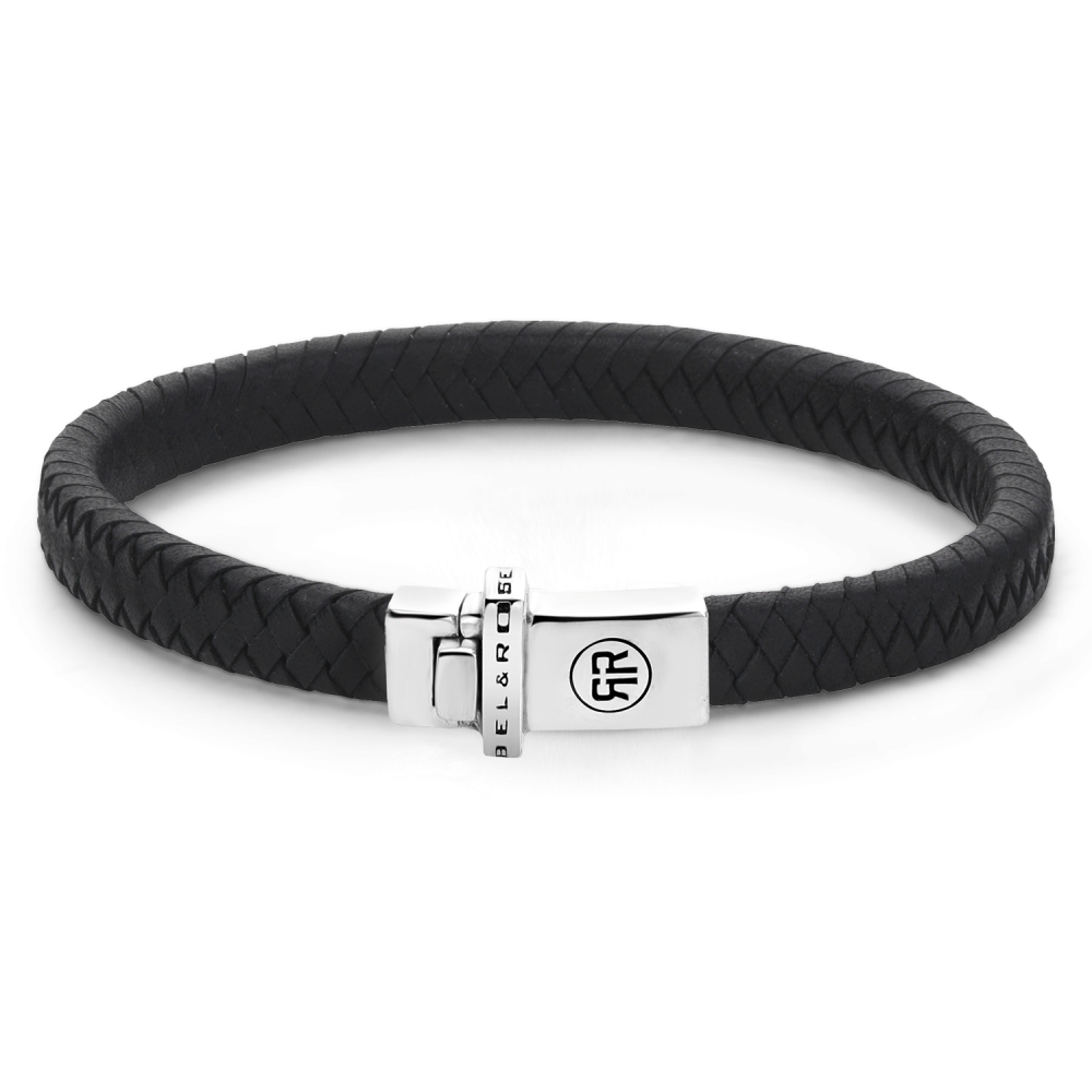 Absolutely Leather - Small Braided Black