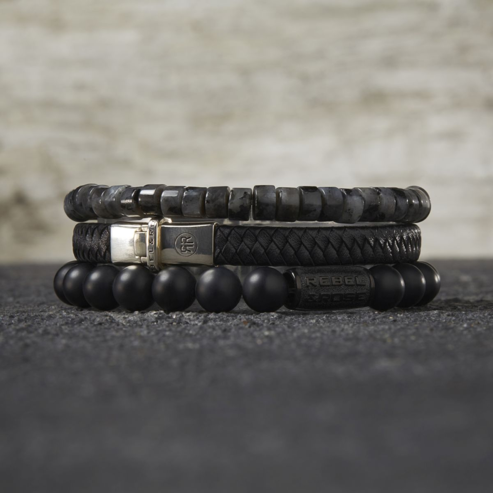 Absolutely Leather - Small Braided Black