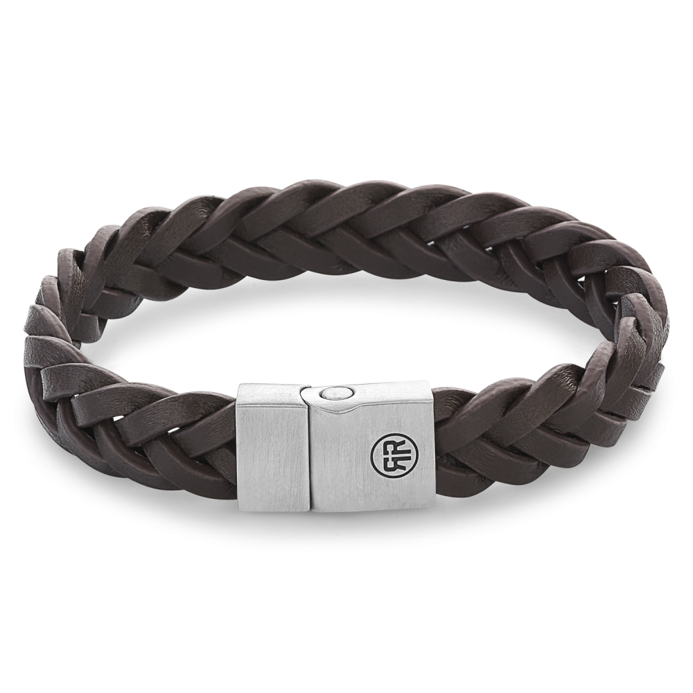 Full Metal Leather - Full Metal Braided Brown Matt