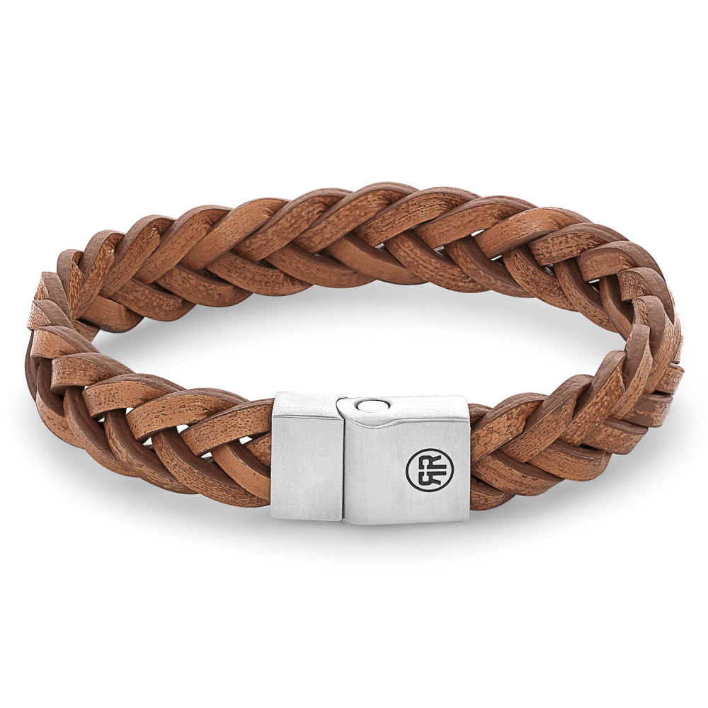 Full Metal Leather - Full Metal Braided Cognac Matt