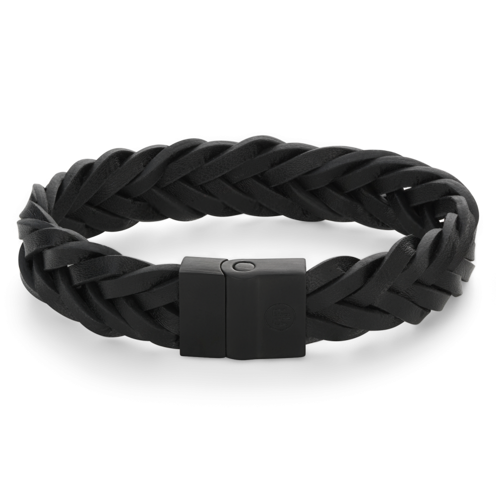 Full Metal Leather - Full Metal Braided Black Black 15mm