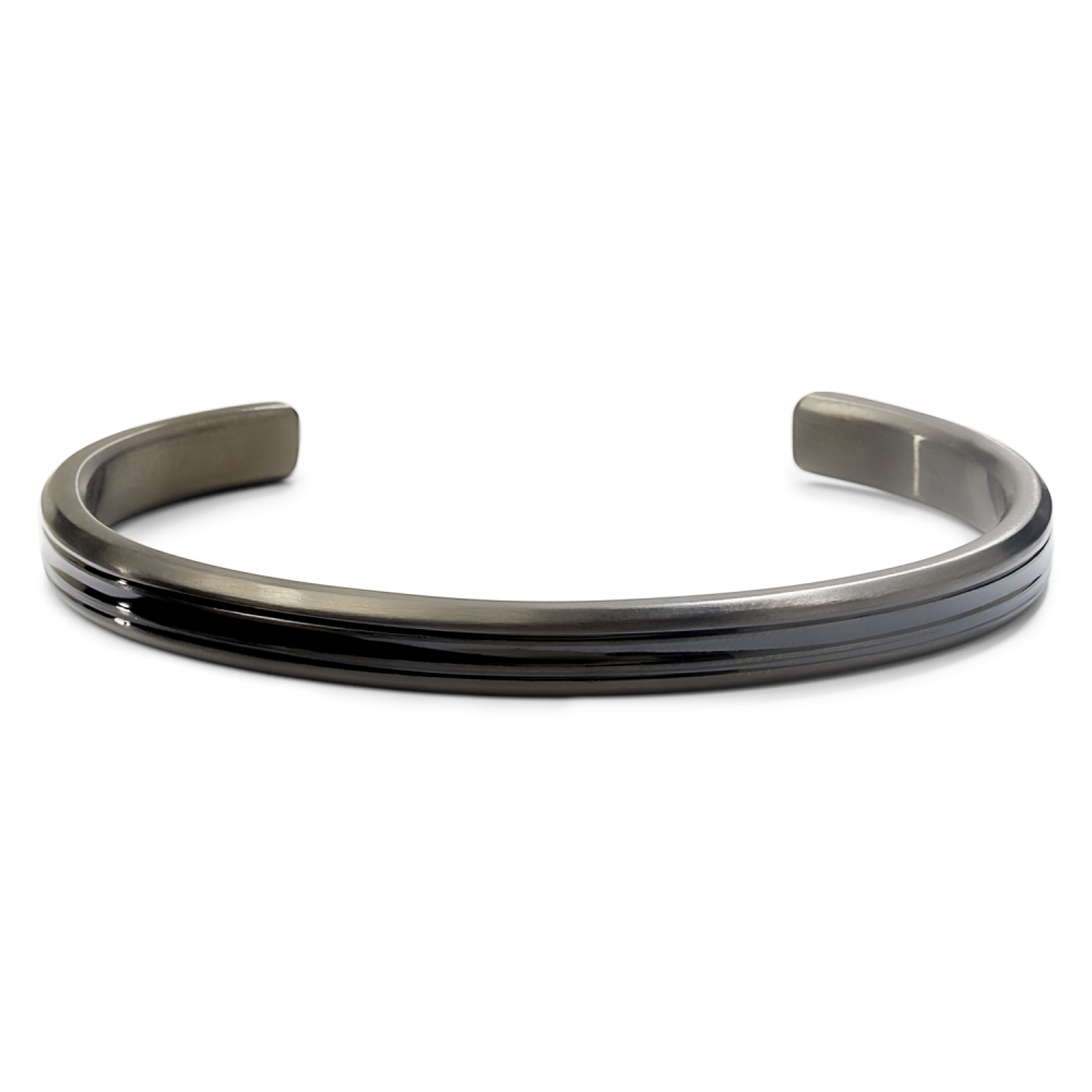 Full Metal Bangle - Bangle Black Lines