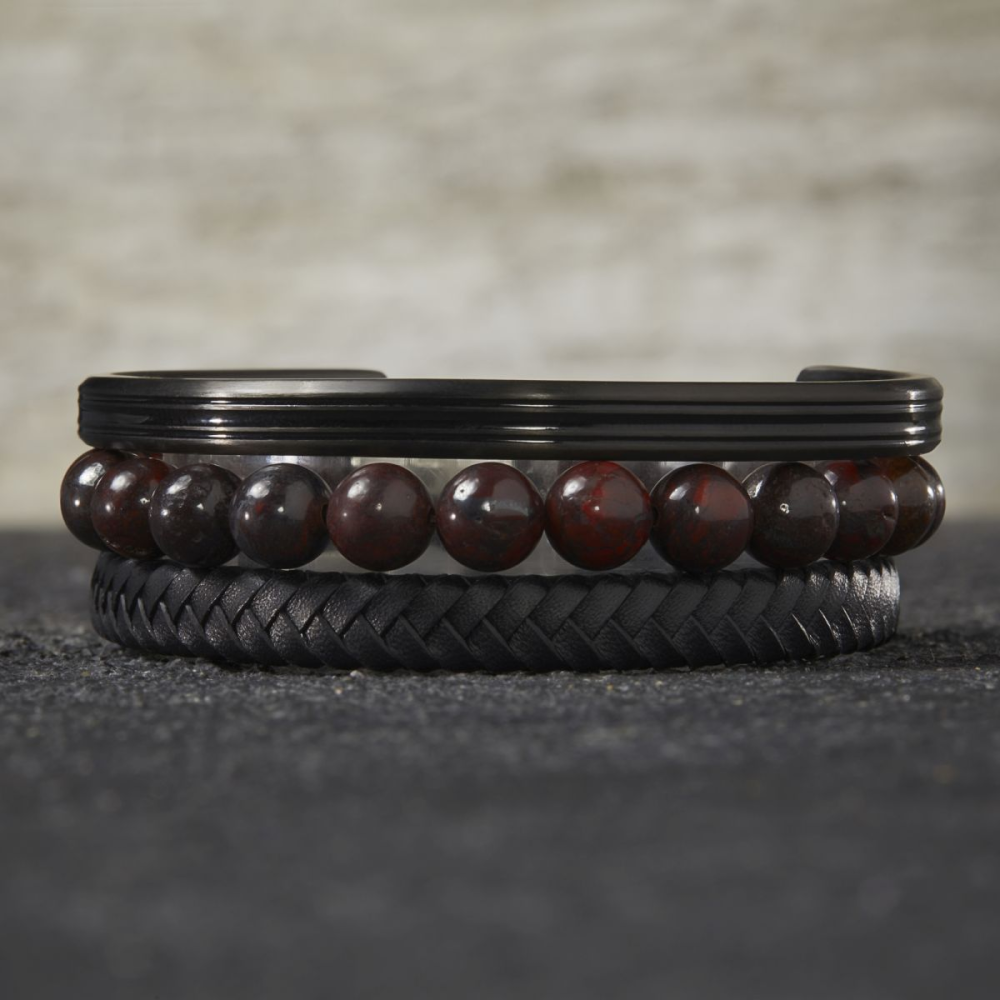 Full Metal Bangle - Bangle Black Lines