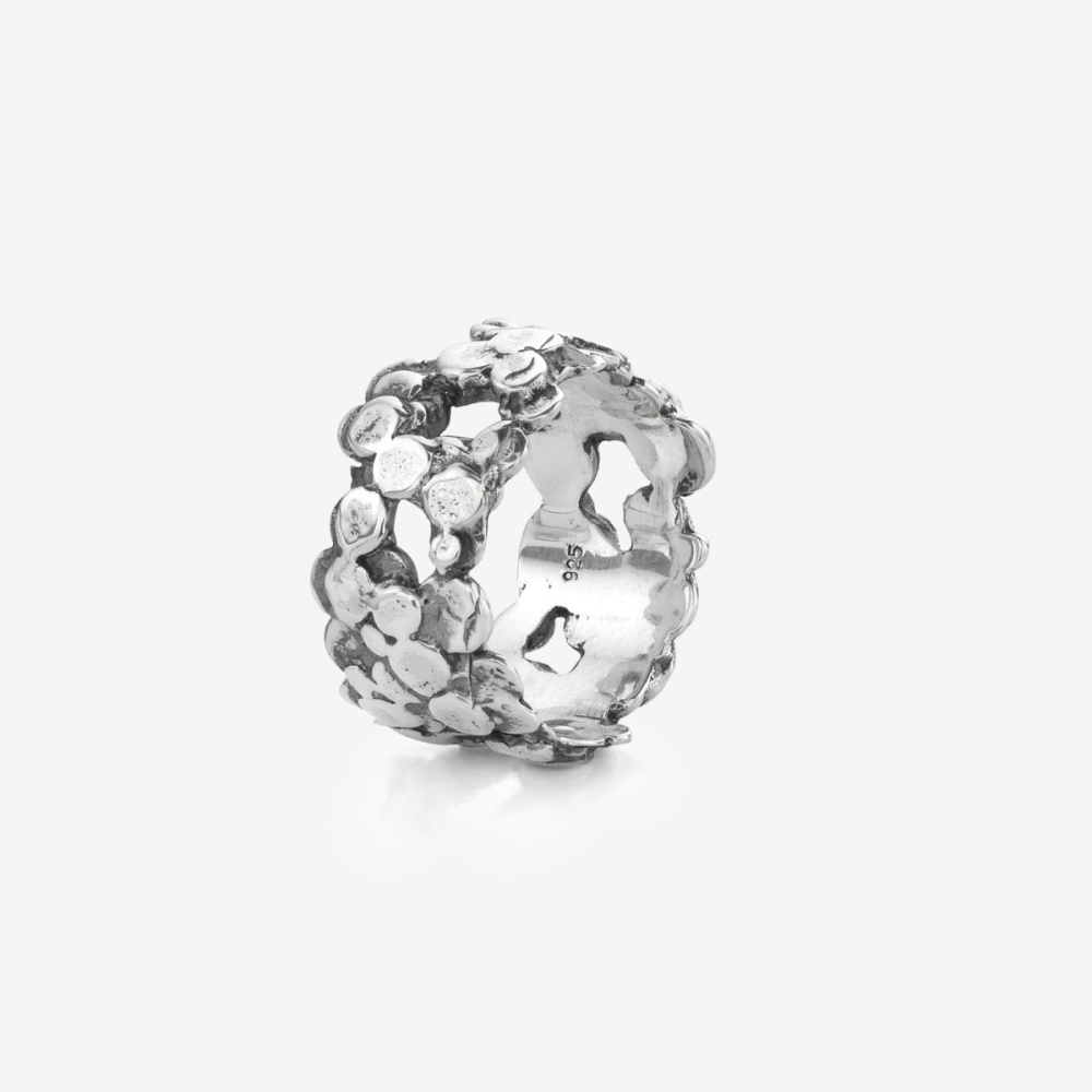 Sterling Silver Rings - Ring Dots & Dots