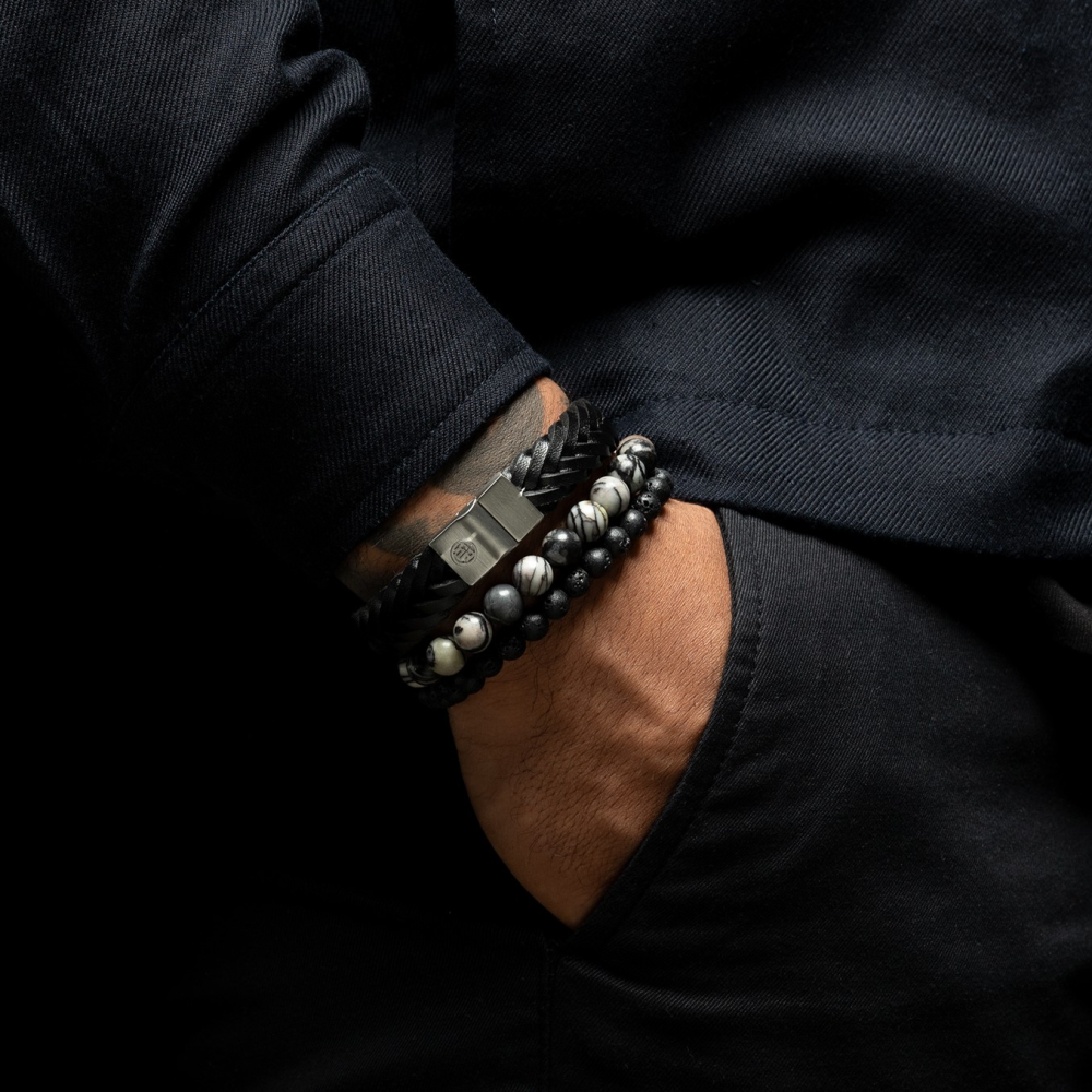 Full Metal Leather - Full Metal Premium Braided 12mm Black