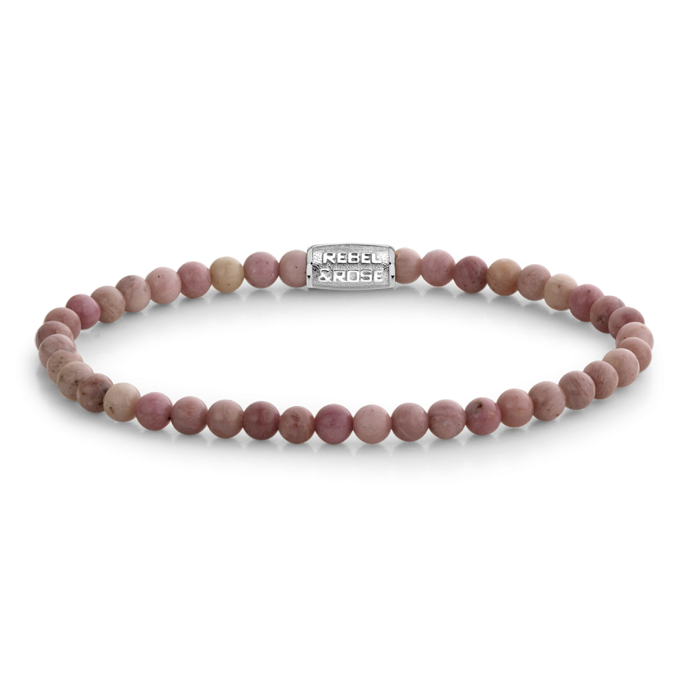 Stones Only - Rose Garden silver-coloured - 4mm