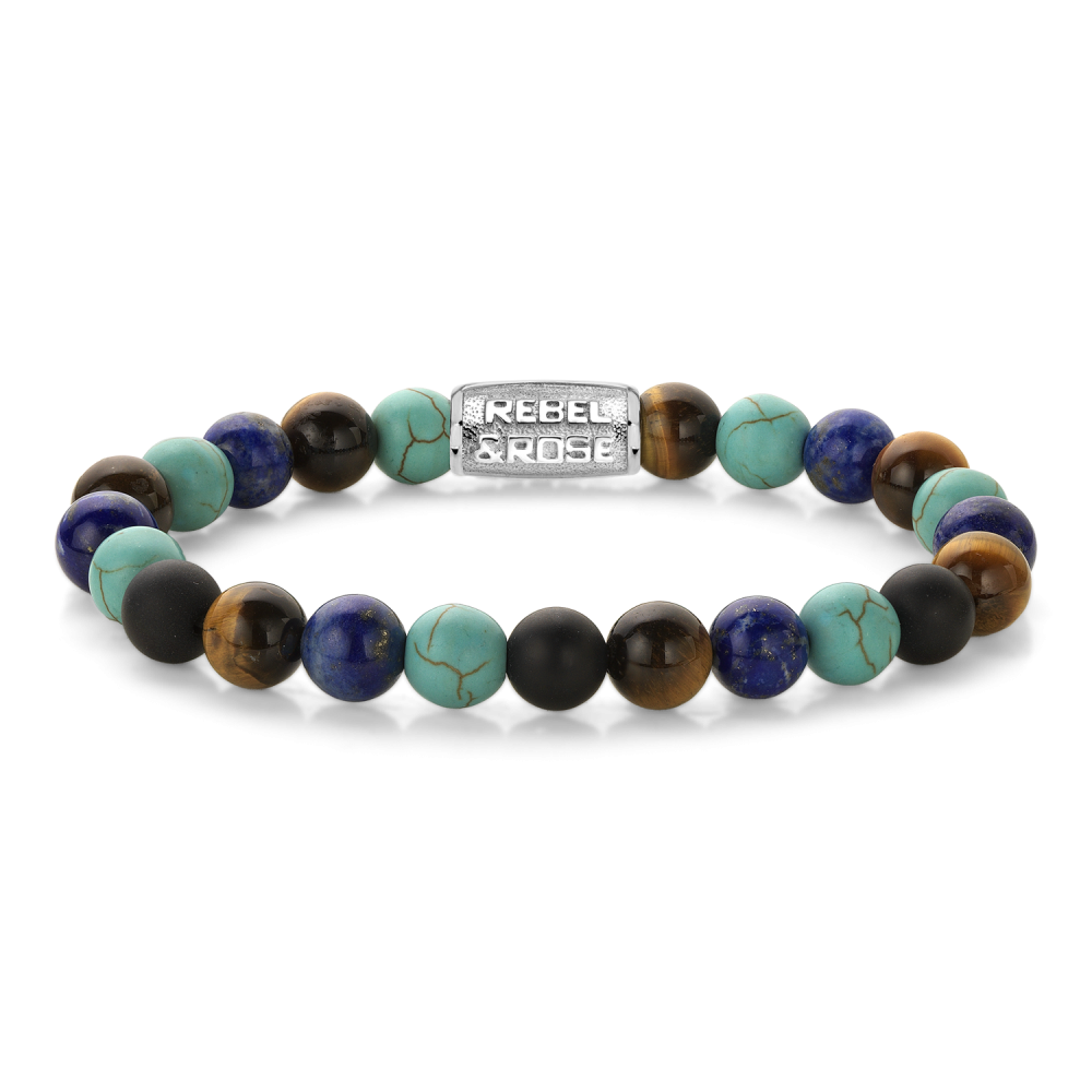 Stones Only - Mix Turquoise - 8mm