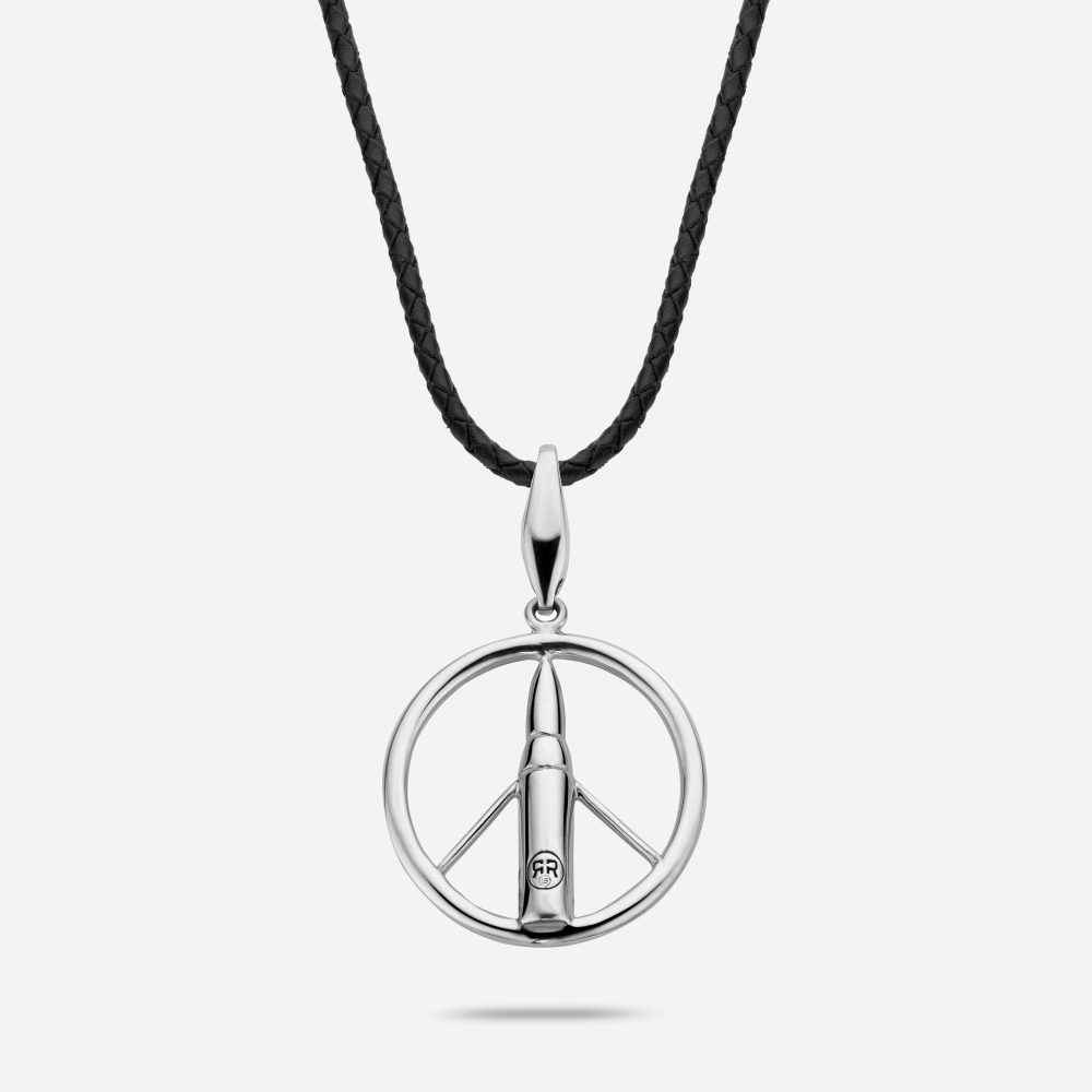 Necklaces - Necklace Make Love Not War 925