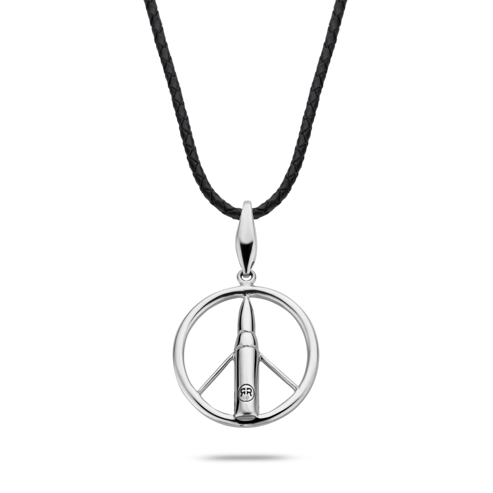 Necklaces - Necklace Make Love Not War 925