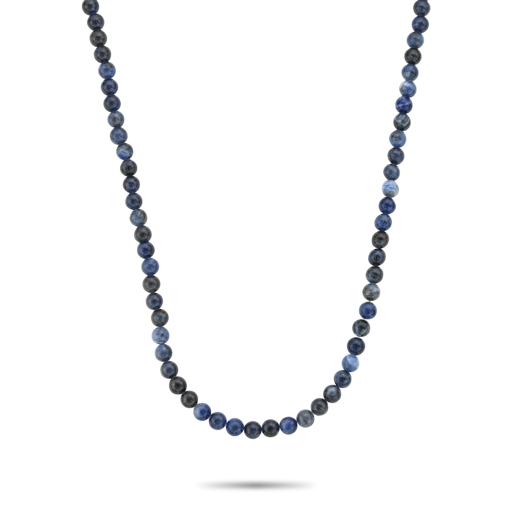 Necklaces - Necklace Midnight Blue - 6mm