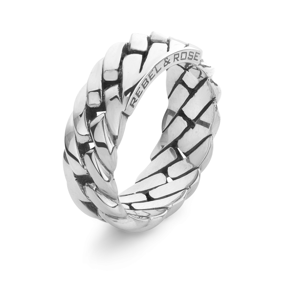 Sterling Silver Rings - Ring Hades Eight