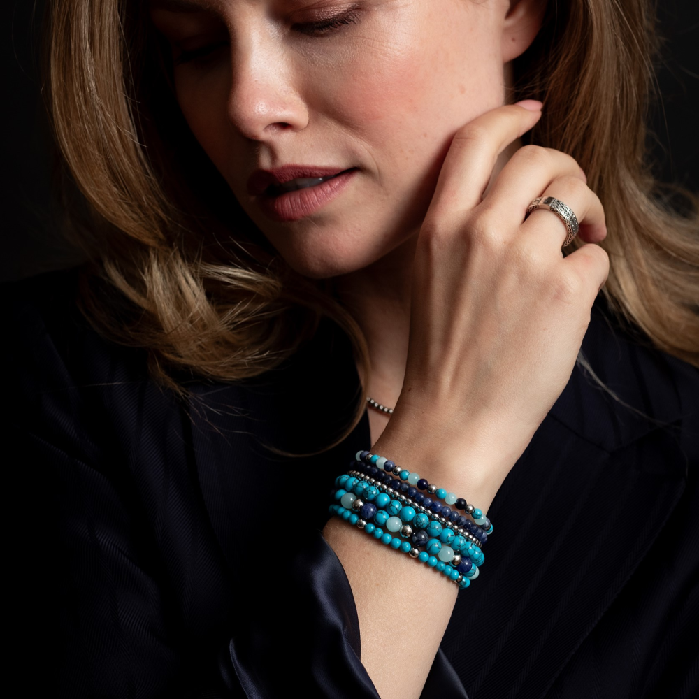 Stones Only - Turquoise Delight - 6mm