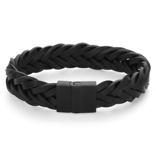 Full Metal Leather - Full Metal Braided Black Black 15mm