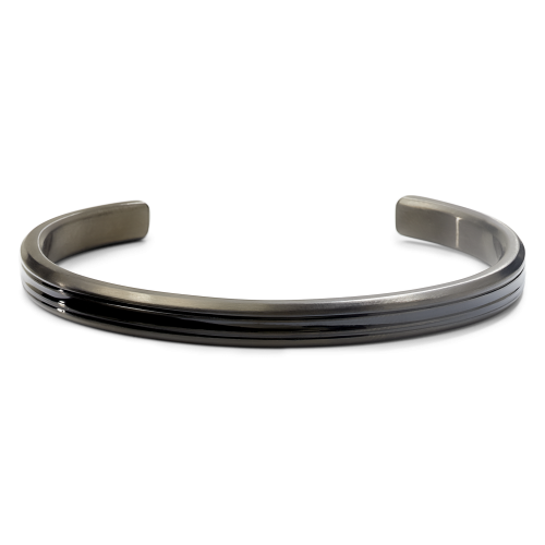 Full Metal Bangle - Bangle Black Lines