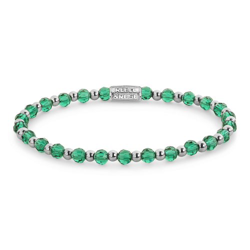 Mix Green Morning Glam Rocks Silver