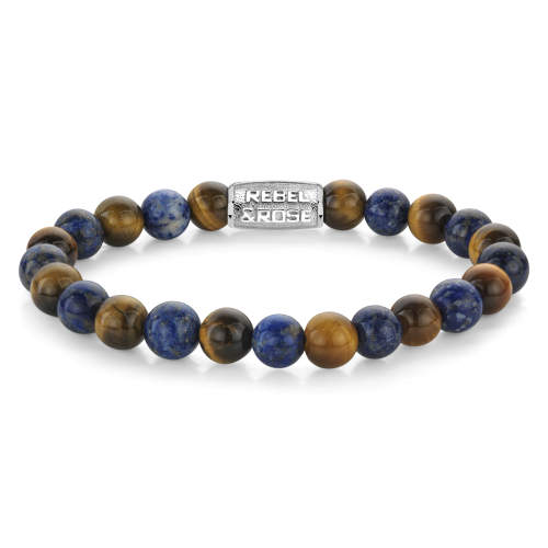 Stones Only - Mix Tiger Lapis - 8mm