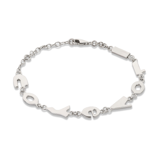 Sterling Silver Line - I LOVE YOU