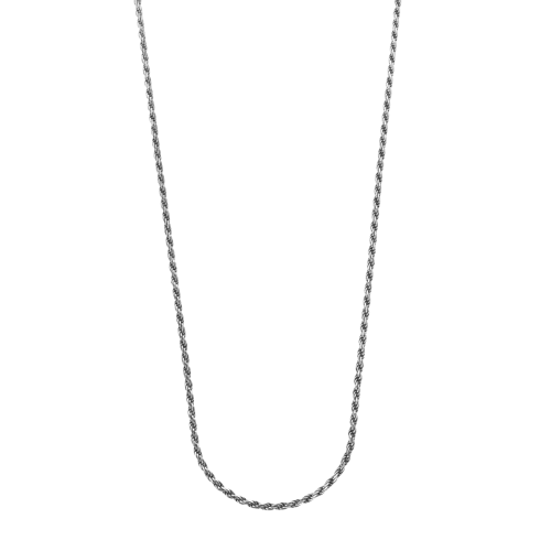 Necklaces - Necklace Rope Silver 925 - 2mm