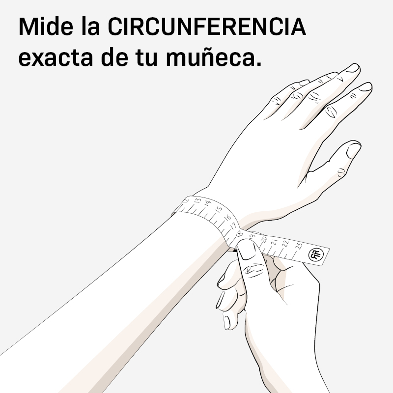 Guía de tallas Pulsera