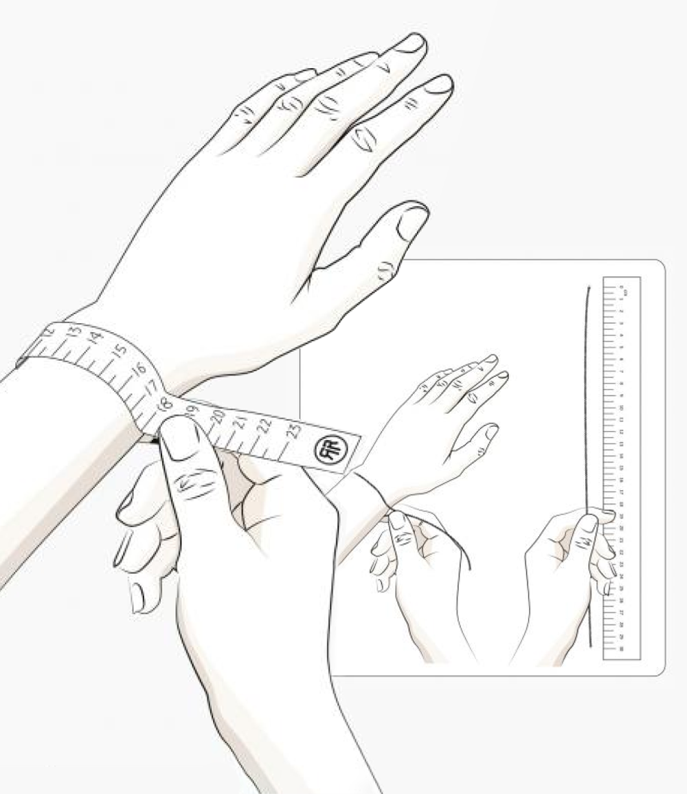 Sizing guide Bracelet