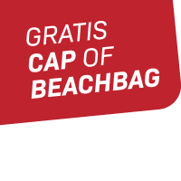 Cap of beach bag